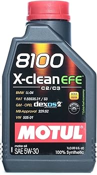Amazon | Motul 8100 X-Clean EFE 5W-30 合成油 1リットル (107210 Amazon | Motul 8100 X-Clean EFE 5W-30 合成油 1リットル (107210