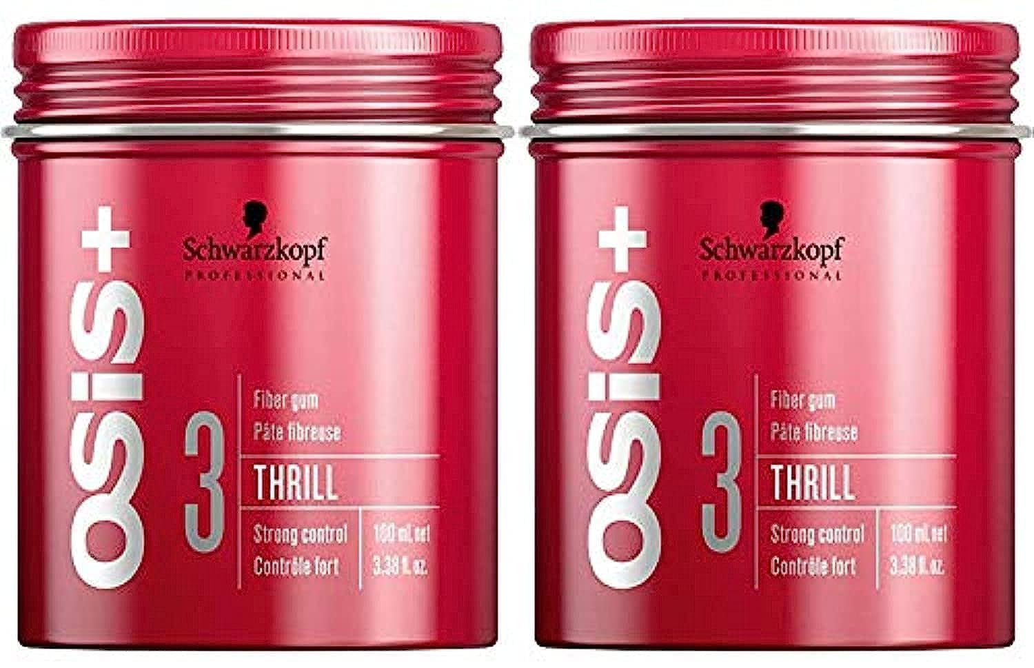 Schwarzkopf 2 x Osis Thrill Fibre Gum 100 ml = 200 ml