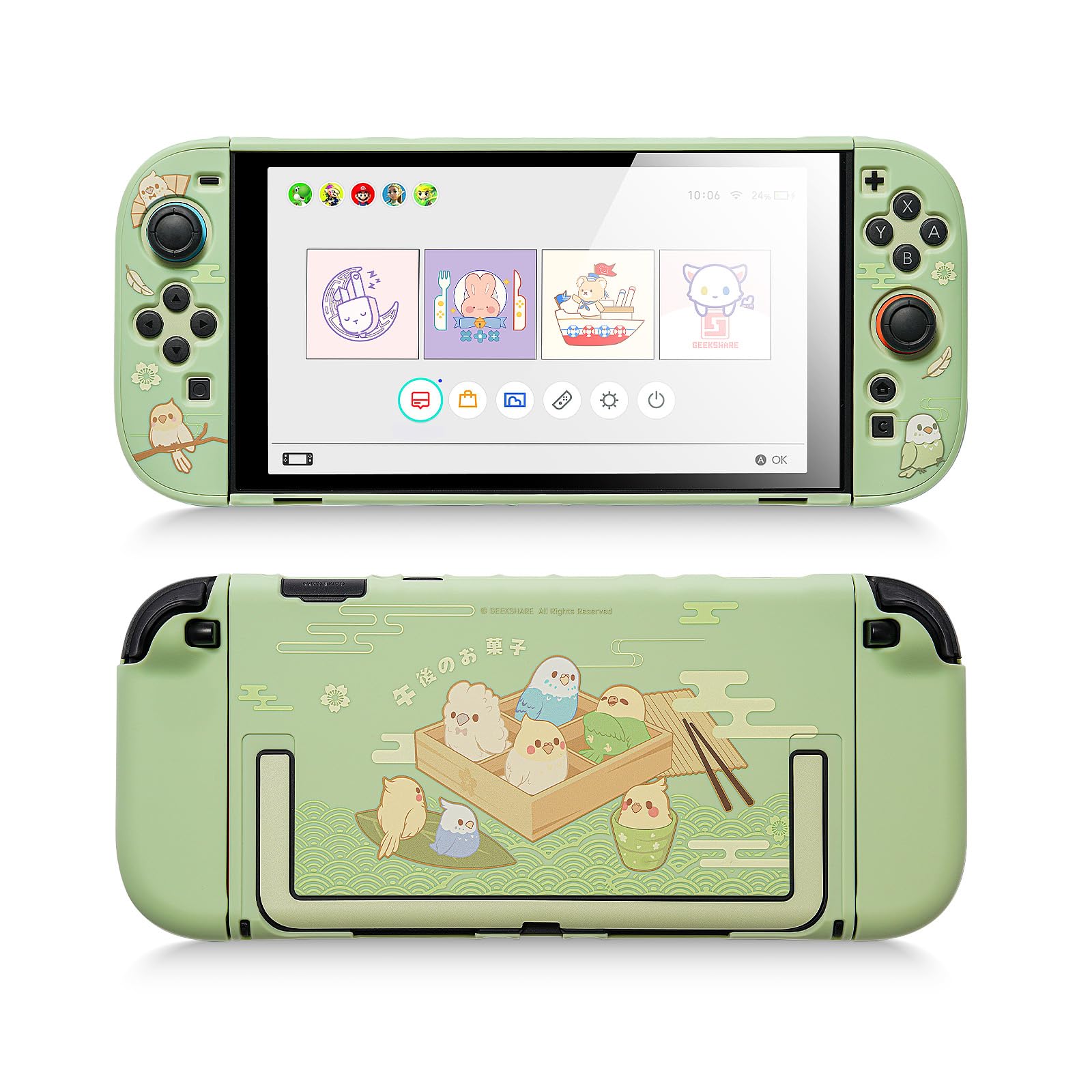 Nintendo Switch Lite +ケース Amazon.com: GeekShare Protective Case Compatible with Switch 2, PC