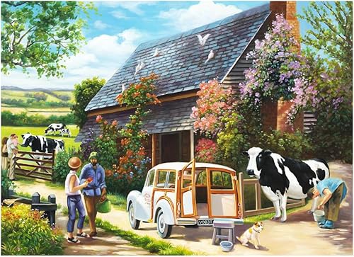 Rompecabezas de demencia de 64 piezas grandes, actividades de demencia para personas mayores o pacientes de Alzheimer de edad avanzada - Viajes