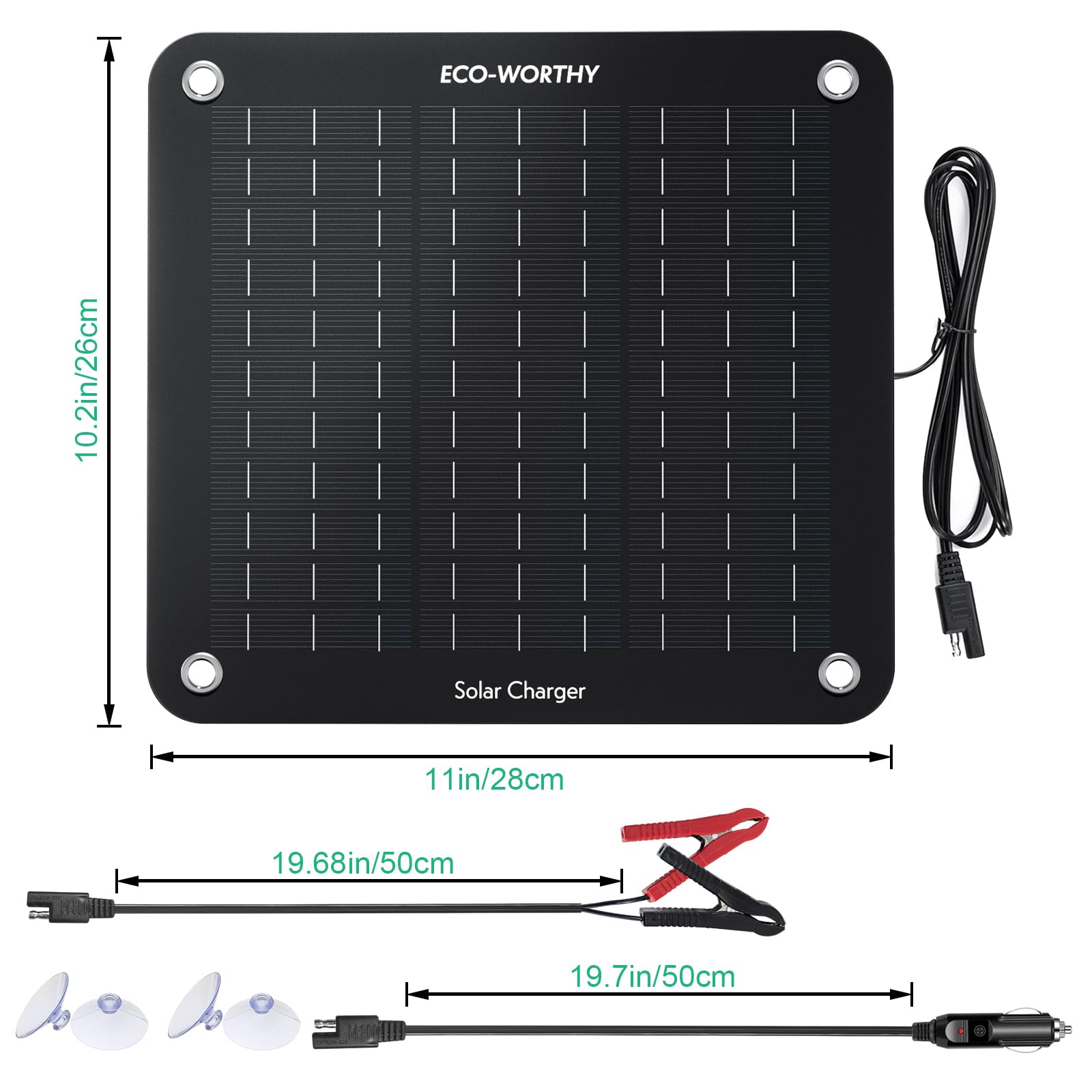 AOKBON Caricabatterie Auto Oto 12V/24V 8A Caricabatteria E Antenitore - 13