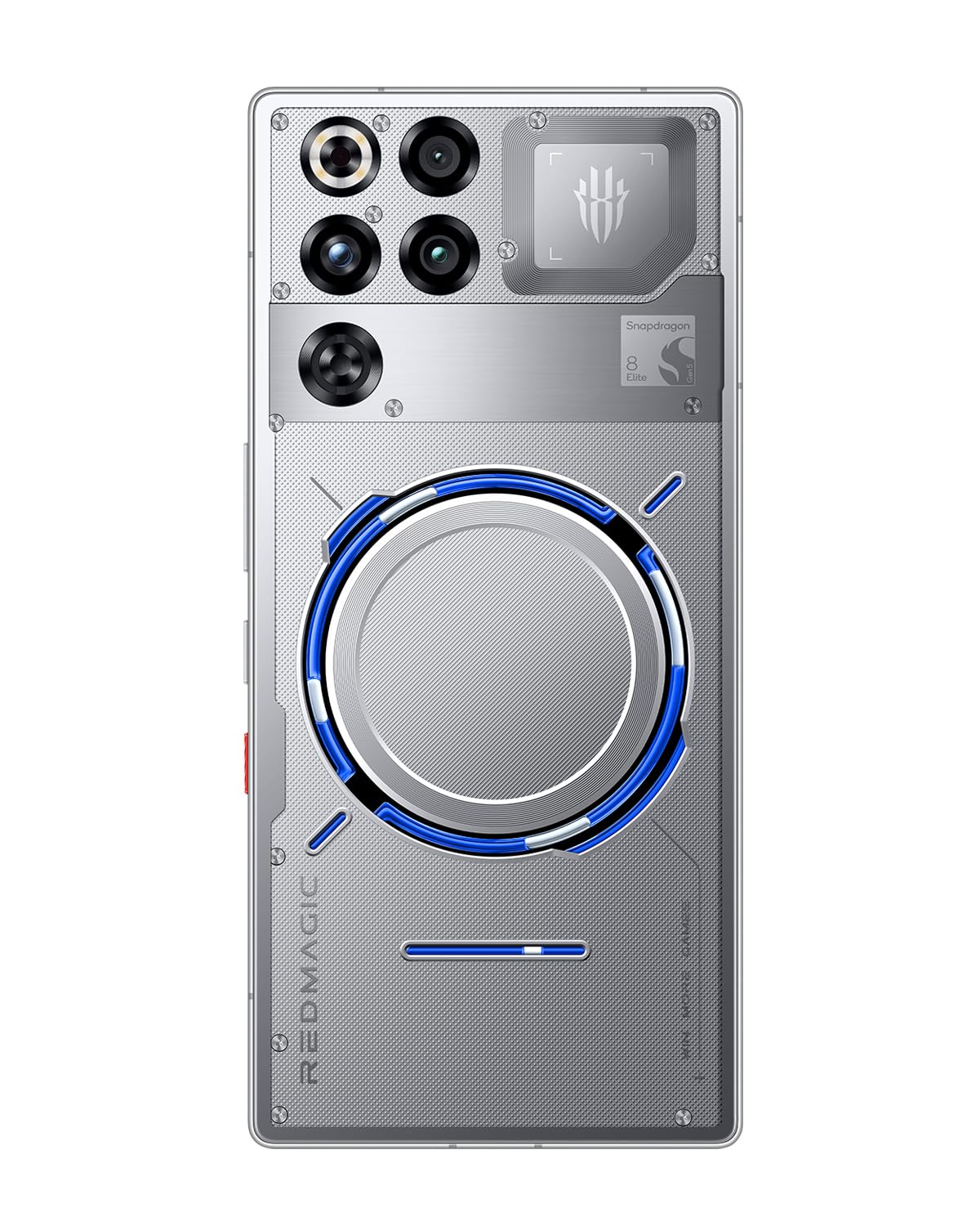 REDMAGIC 11 Pro 144Hz Cellulare Gaming, Smartphone Android 5G, 16GB RAM+512GB ROM, Snapdragon 8 Elite Gen 5, 6.85" AMOLED Schermo Telefono Gaming, 50MP Fotocamera, 80W Caricatore Argento