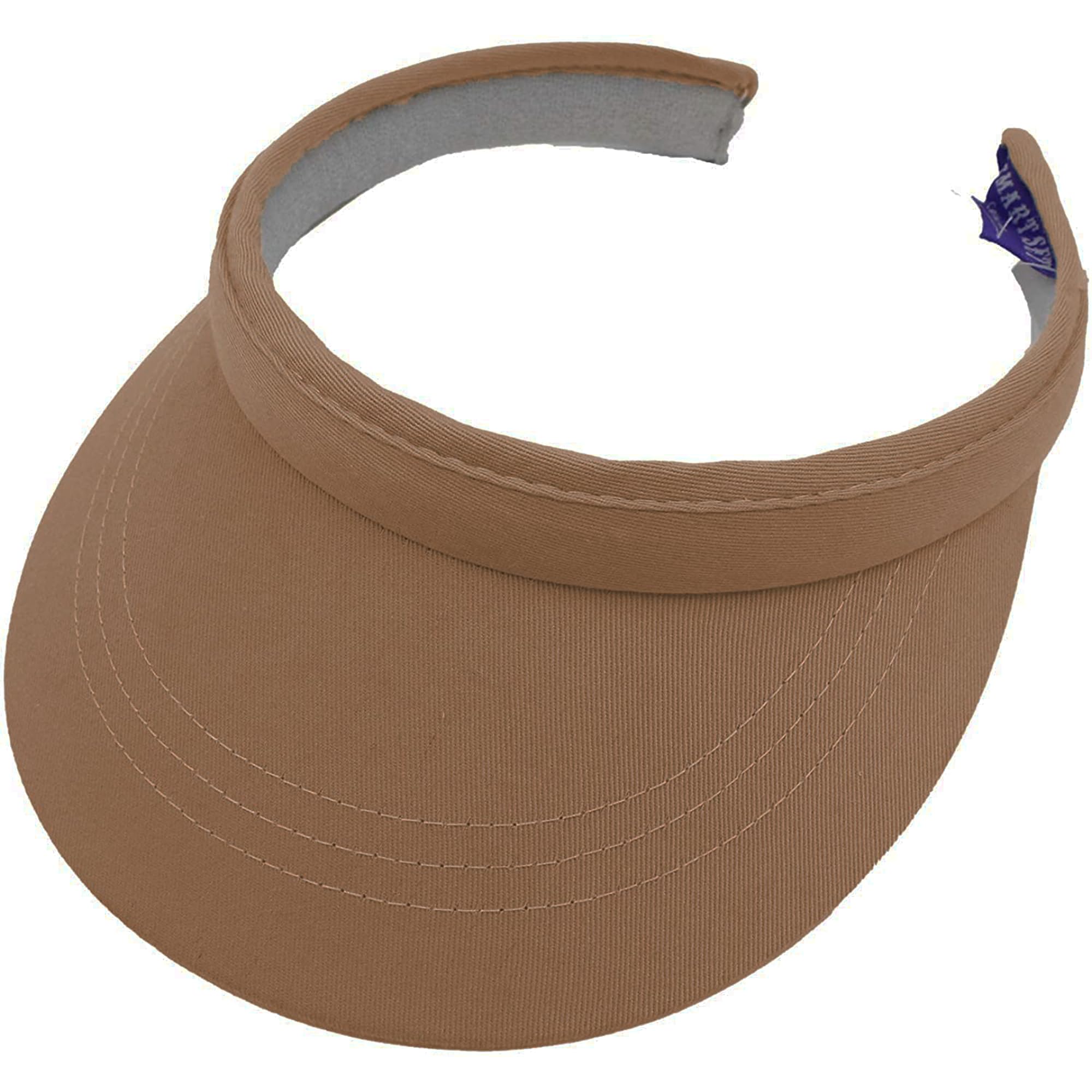 Carnavalife Sombrero Viseras Mujer Verano de Paja Vacío con ala Grande Gorra Pamela de Sol Playa Viaje Vacaciones (FR/ES, Letras, L, Visera Beige Oscuro)