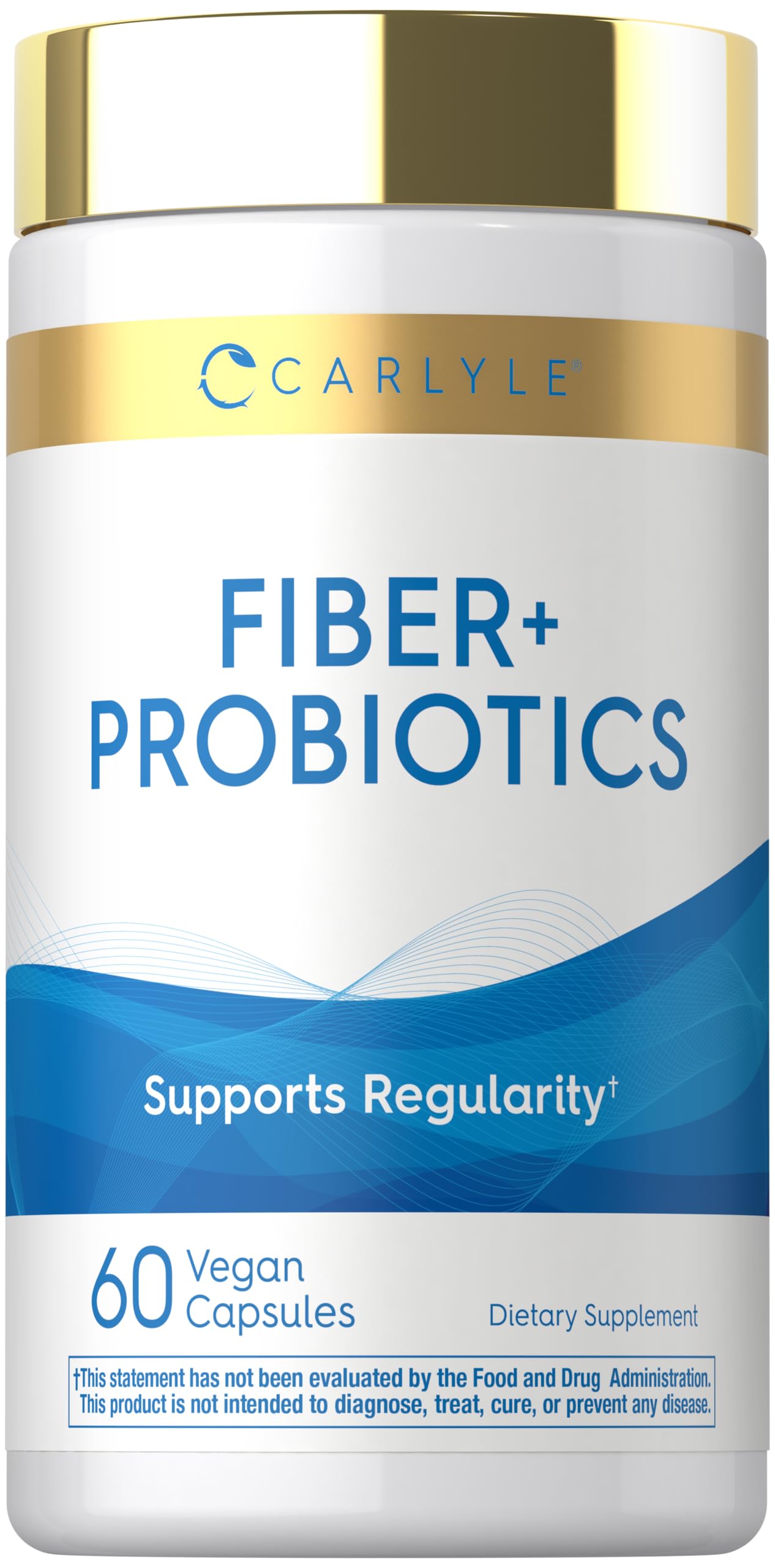 Carlyle Fiber and Probiotic Supplement | 60 Capsules