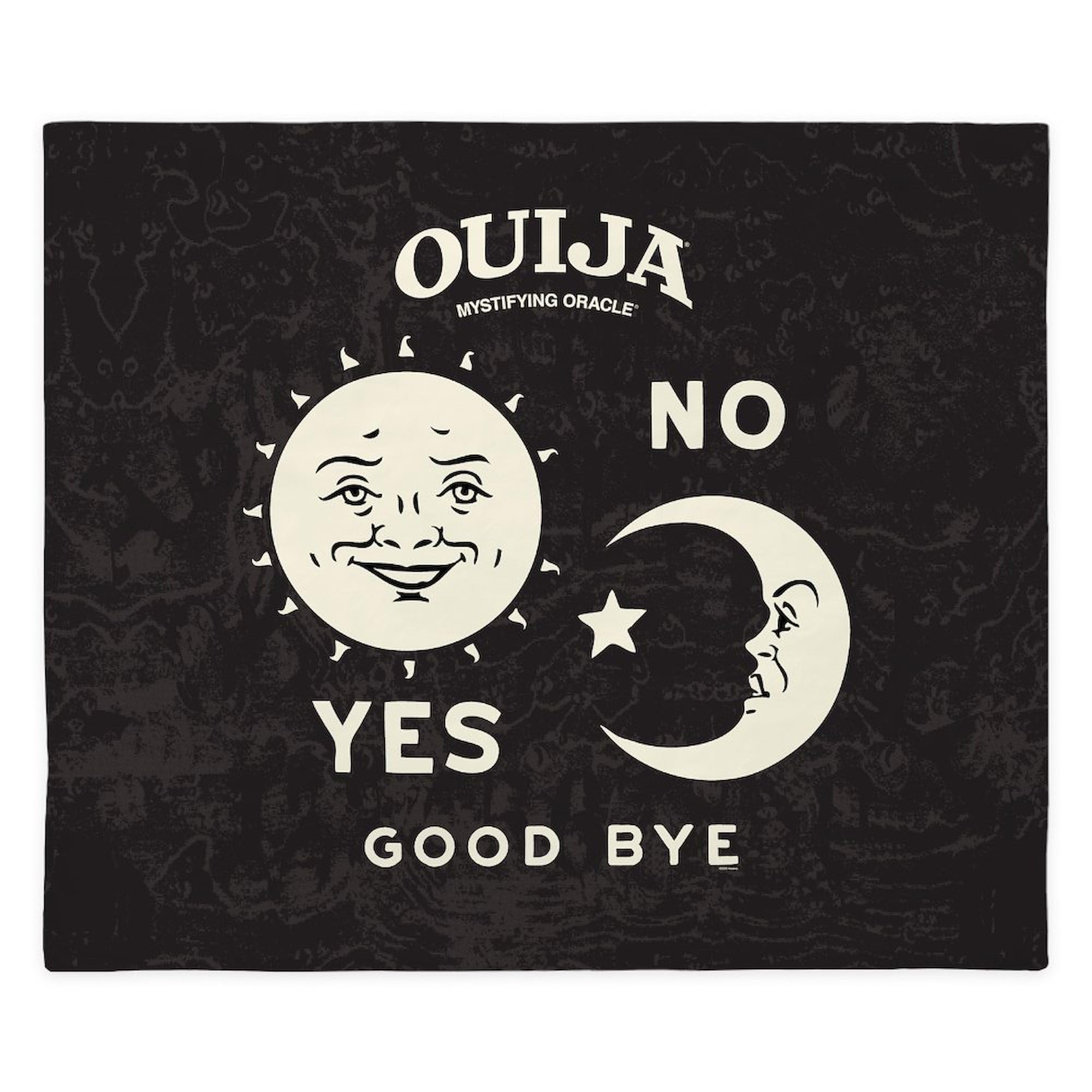 CafePress Ouija: Full Circle Indicates YES King Duvet Cover, Printed Comforter Cover, Unique Bedding