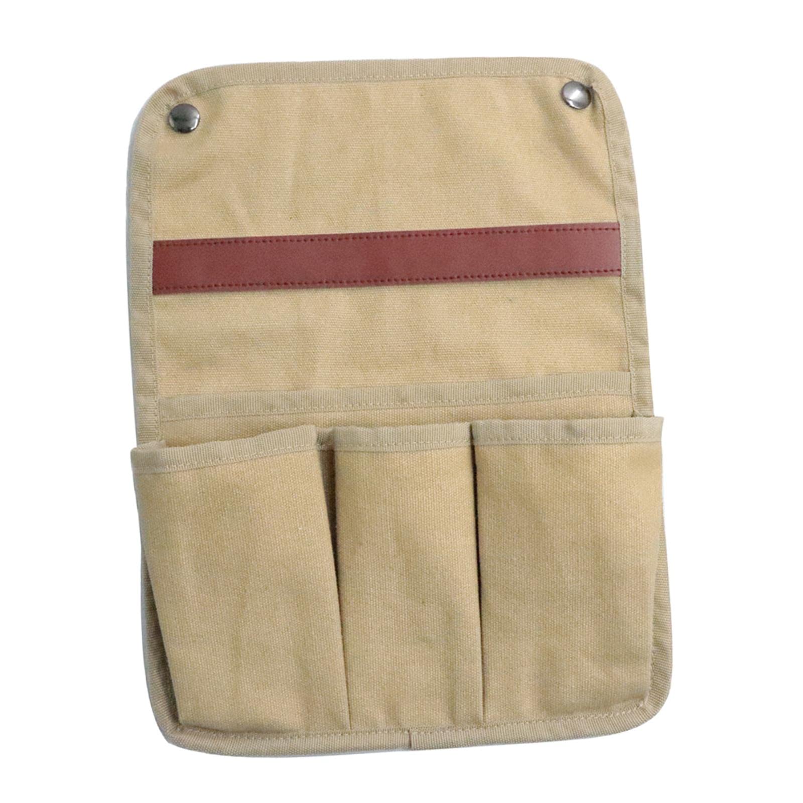Portable Sofa Chair Arm Rest Pocket 4 Ports Caddy Holder Storage Bag Khaki-picture-26