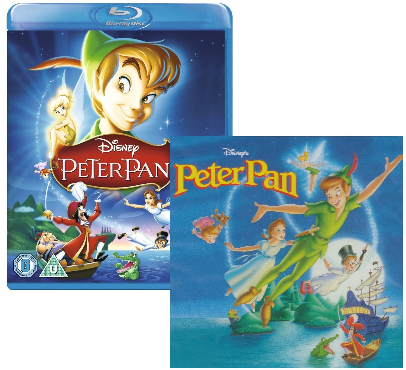 Peter Pan - Movie and Soundtrack Bundling - Blu-ray and CD