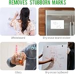 LOUKIN Non-Toxic Nettoyeur de tableau blanc, 8.5oz Nettoyeur de planches à sec, Spray de nettoyage de tableau blanc à faible odorat avec tenue, élimine les marques obliques des tableaux blancs, Chalkboard