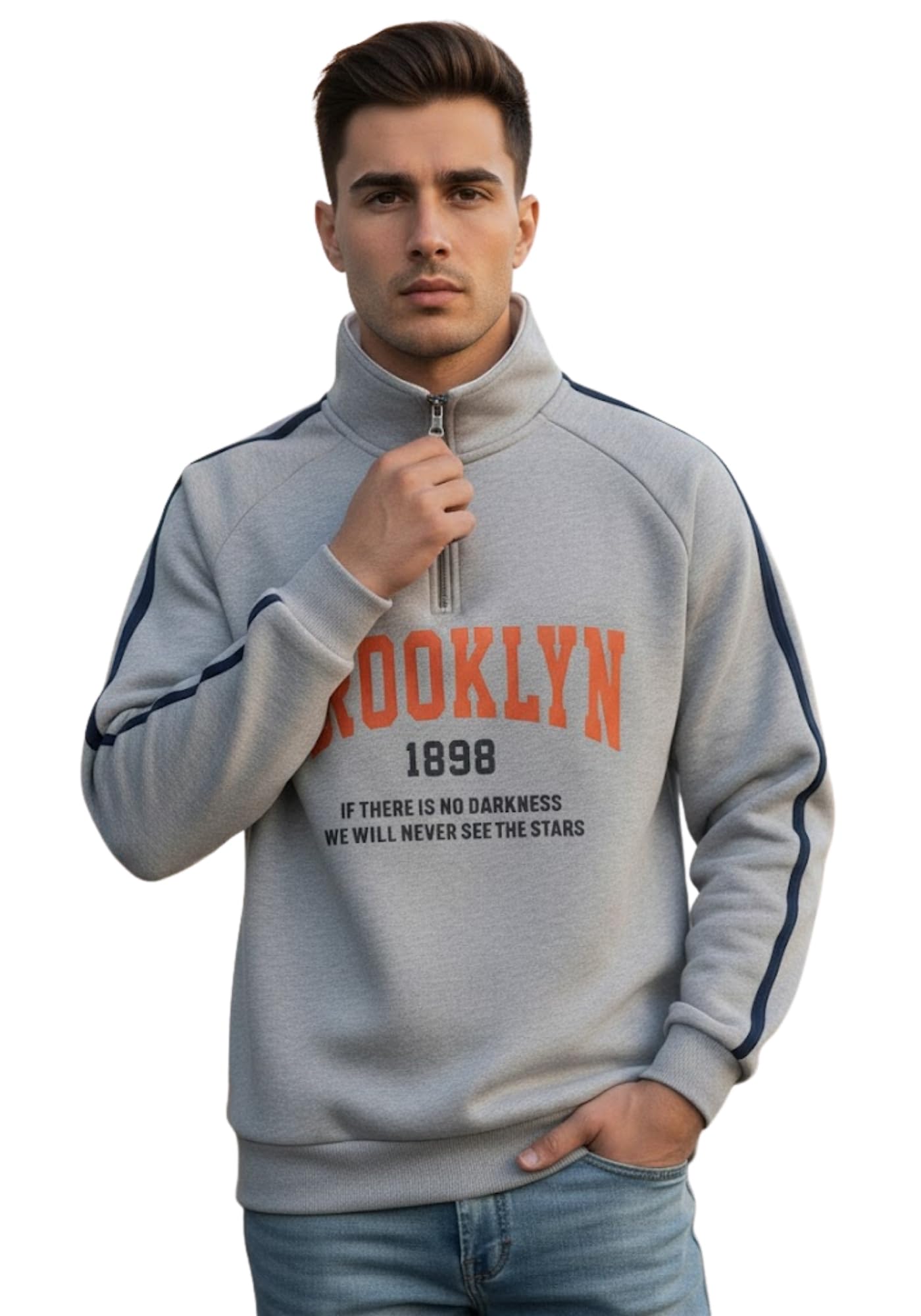 shaira fashion Men's Cotton Blend Regular Fit Hooded Sweatshirt | Stylish Casual Wear Winter Sweatshirt for Men I Gym Warm Travel Hoodies for Boys-picture-25