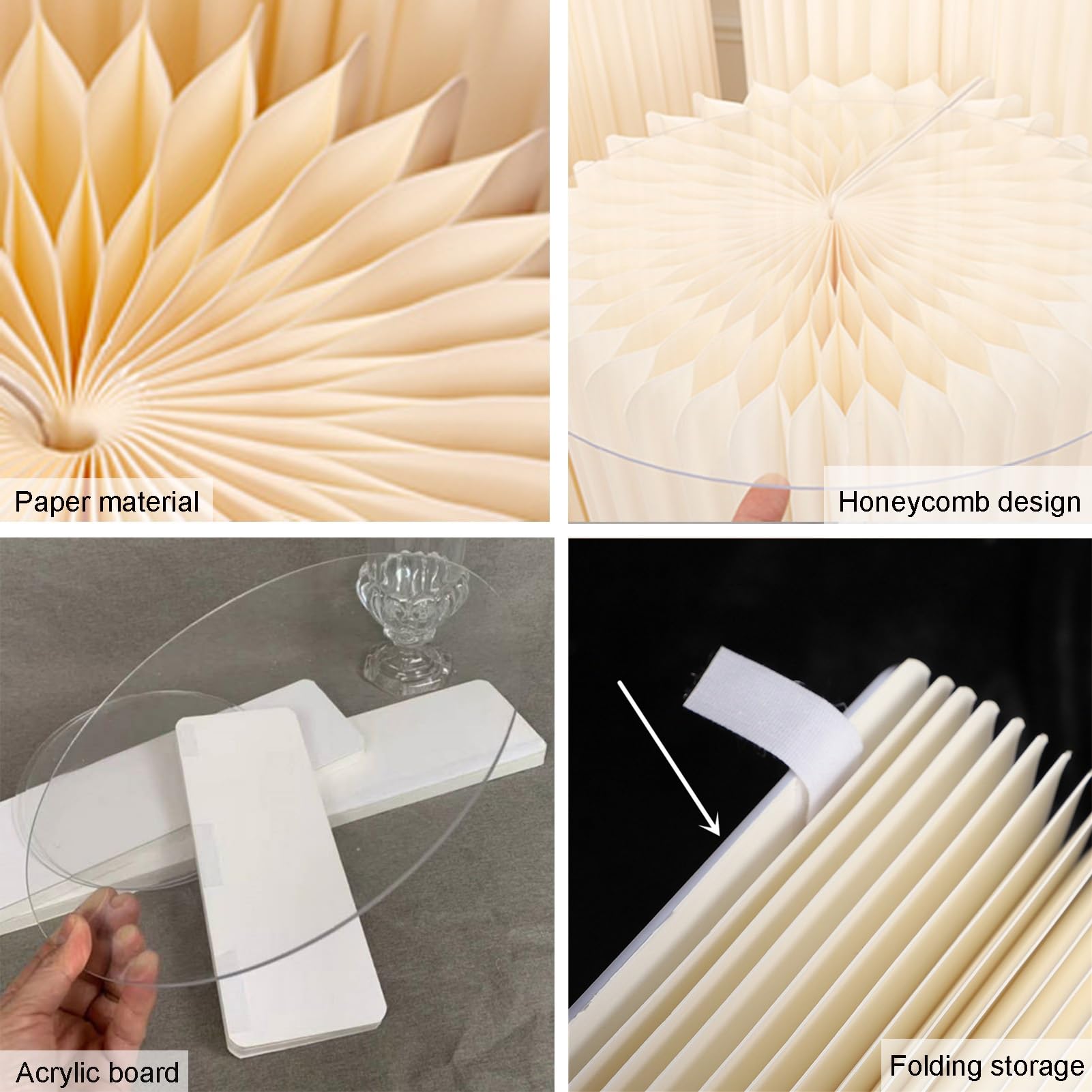 Składane kolumny papierowe, Składane papierowe kolumny ekspozycyjne, dekoracje ślubne, stół deserowy, dekoracja na przyjęcie zaręczynowe, stojak na kwiaty w kształcie cylindra(11.8in)