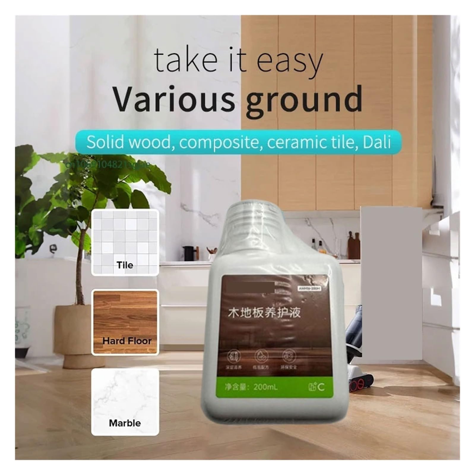 Soluciones Eficientes De Limpieza Pisos 200ml, Compatibles Con Dreame X40 Ultra,L20Ultra,l20SUltra, Reemplazo Mantenimiento Madera Aspiradora Robot(200ml-3pcs)