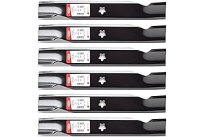 6PK Oregon 195-062 Blades for 48'' Husqvarna YTH24V48