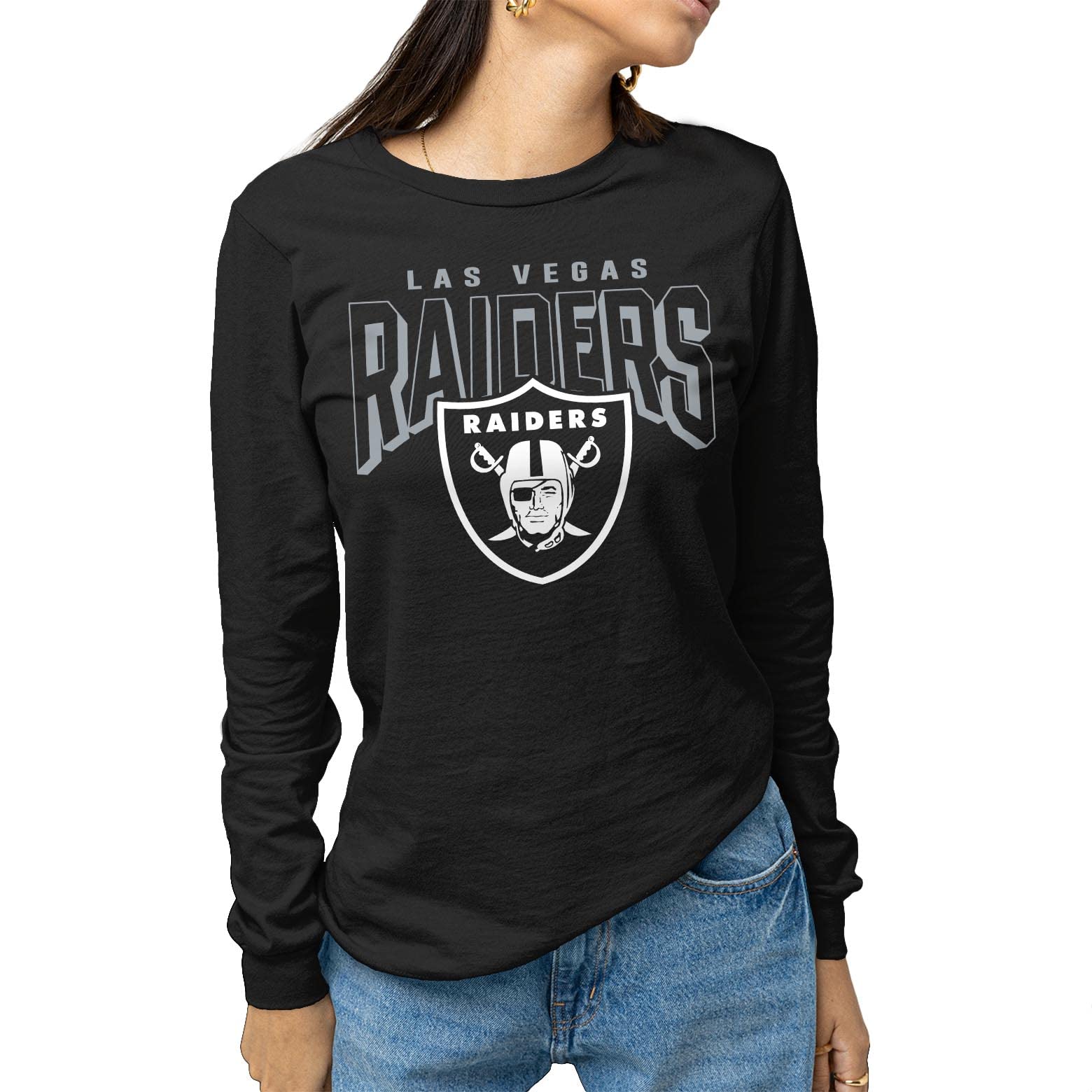 Junk Food Koszulka Uniseks Nfl Bold Logo Long Sleeve T-shirt