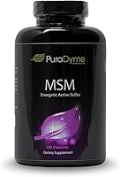 Vista 1 de PuraDyme MSM con mezcla de alimentos integrales Cofactor - 180 cápsulas veganas