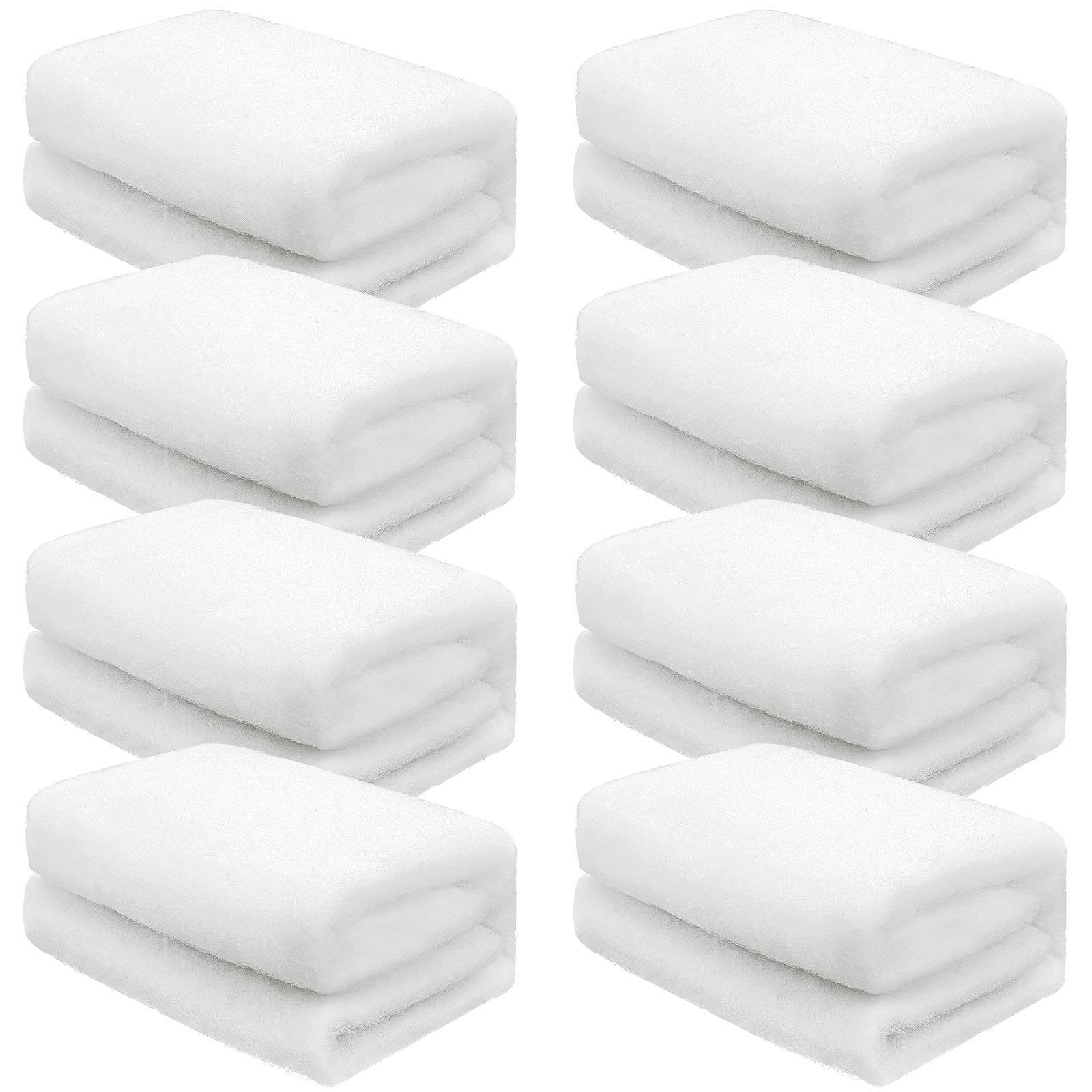 Buy 8 Pieces Christmas Snow Blanket Fake Indoor Snow Blanket Holiday