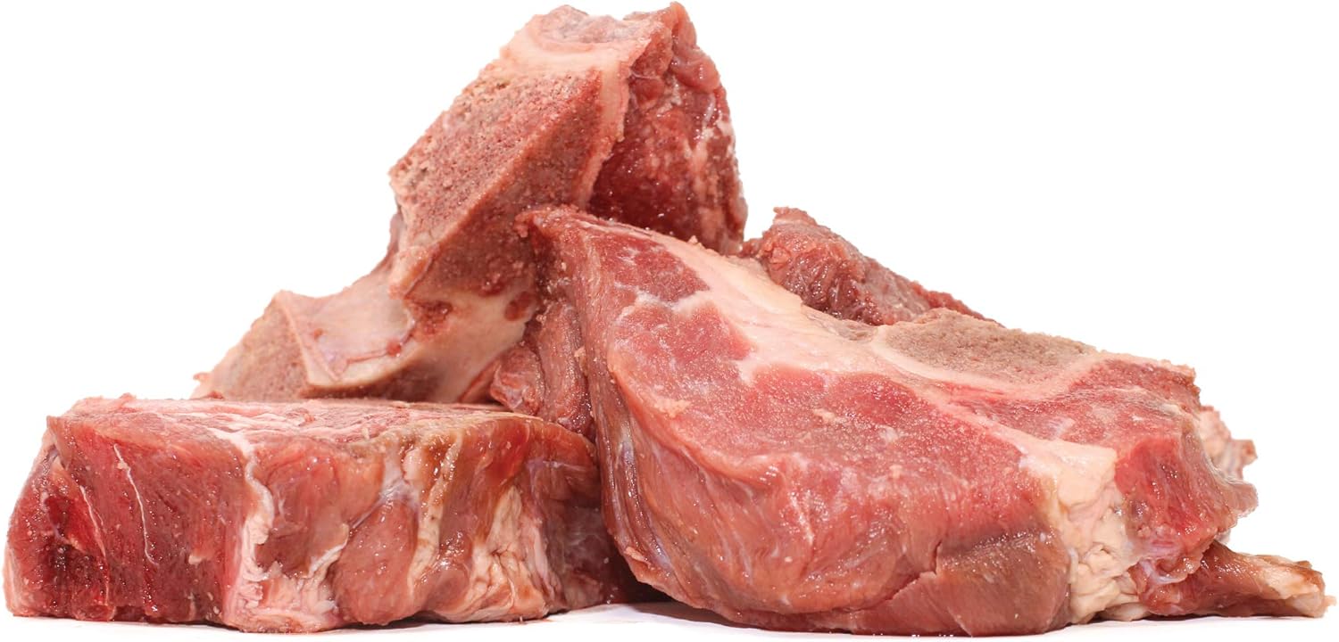Raw Paws Frozen Beef Raw Meaty Bones for Dogs, 8lb Made