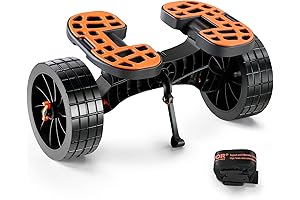 VEVOR Kayak Cart with Foldable Aluminum Frame and 10' Solid Tires