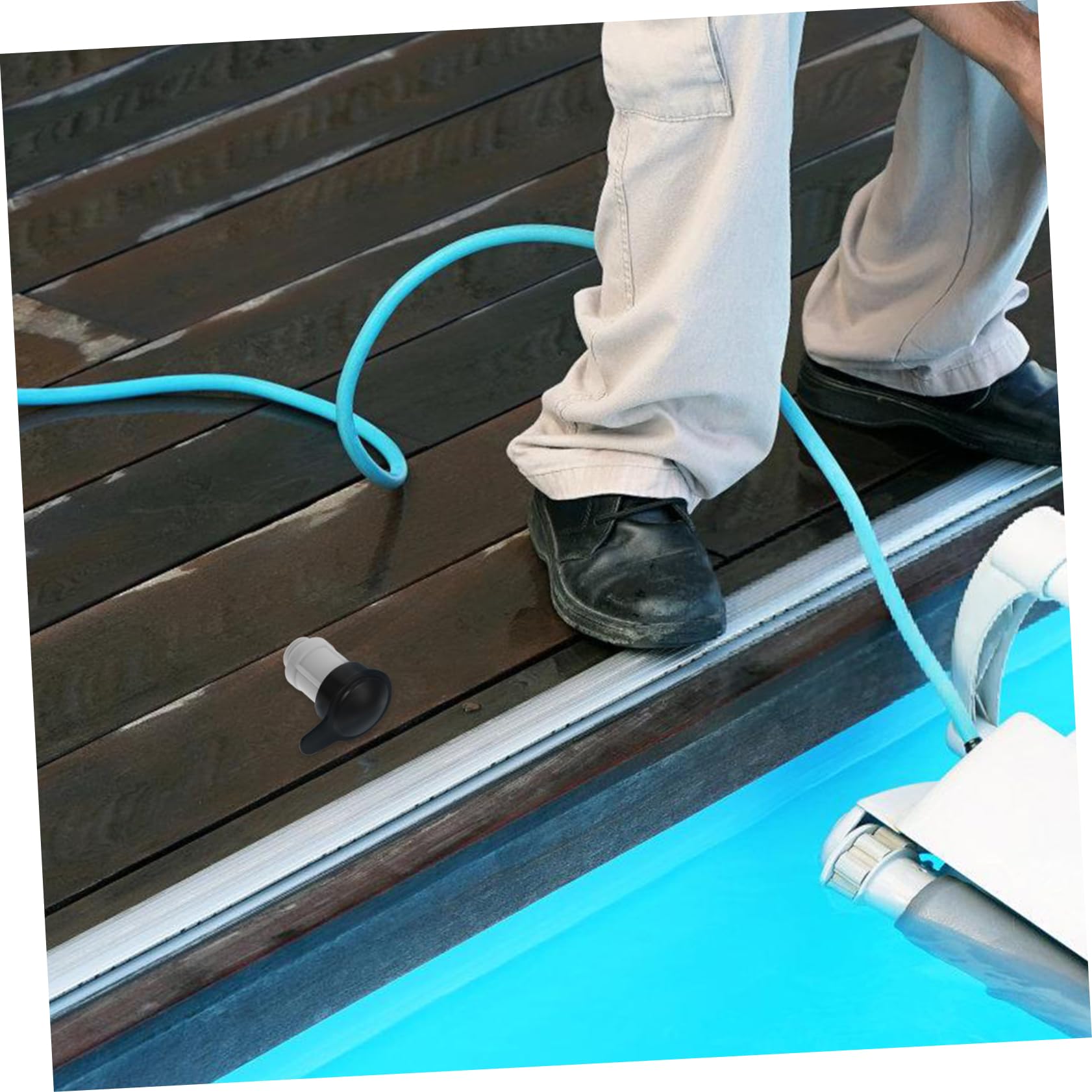 UPKOCH 4 Piezas reemplazo de válvula Adaptador de Aire para Piscina Partes pequeño liberar válvula de liberación de Aire para Piscina Cape para la a el plastico