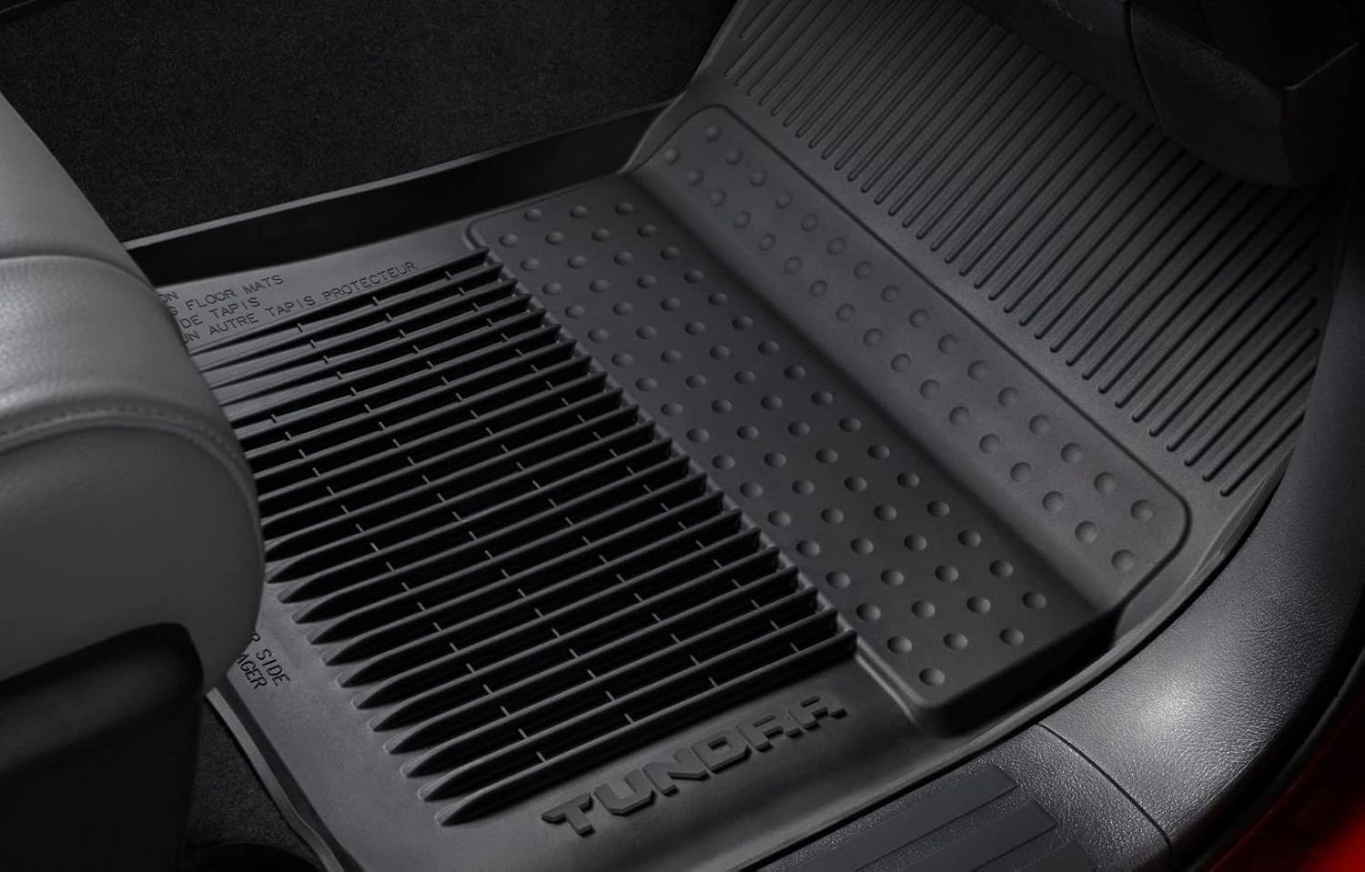 Genuine Toyota 2022 + Tundra Crew Max Cab Rubber All Weather Floor Liners/Mats