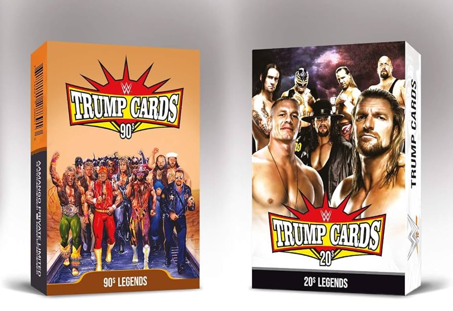 Amazon | Aamango Trump Cards (WWE Combo Pack - 90s & 20s