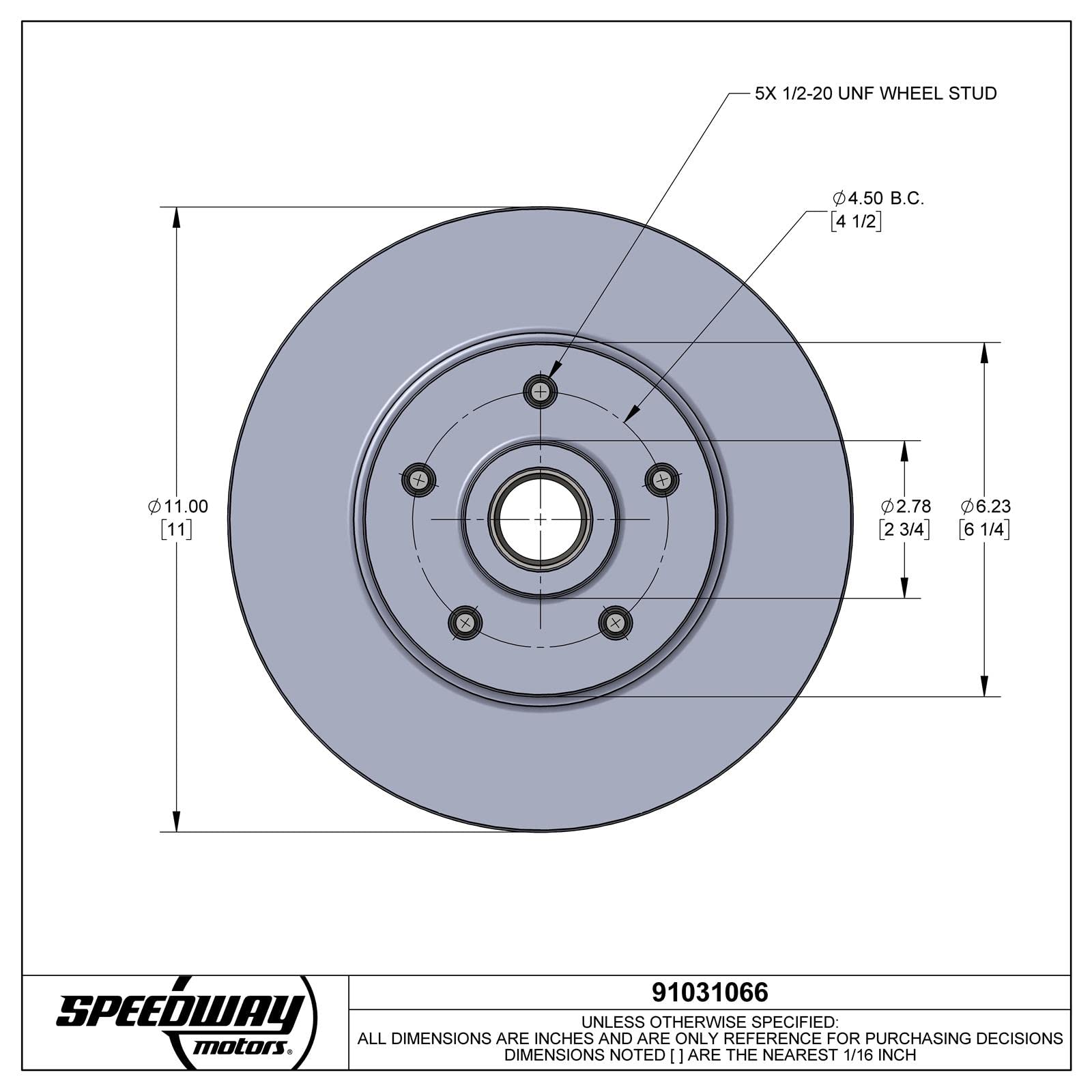アメリカセット Amazon.com: 11 Inch Front Disc Brake Rotors, Fits 1974-80