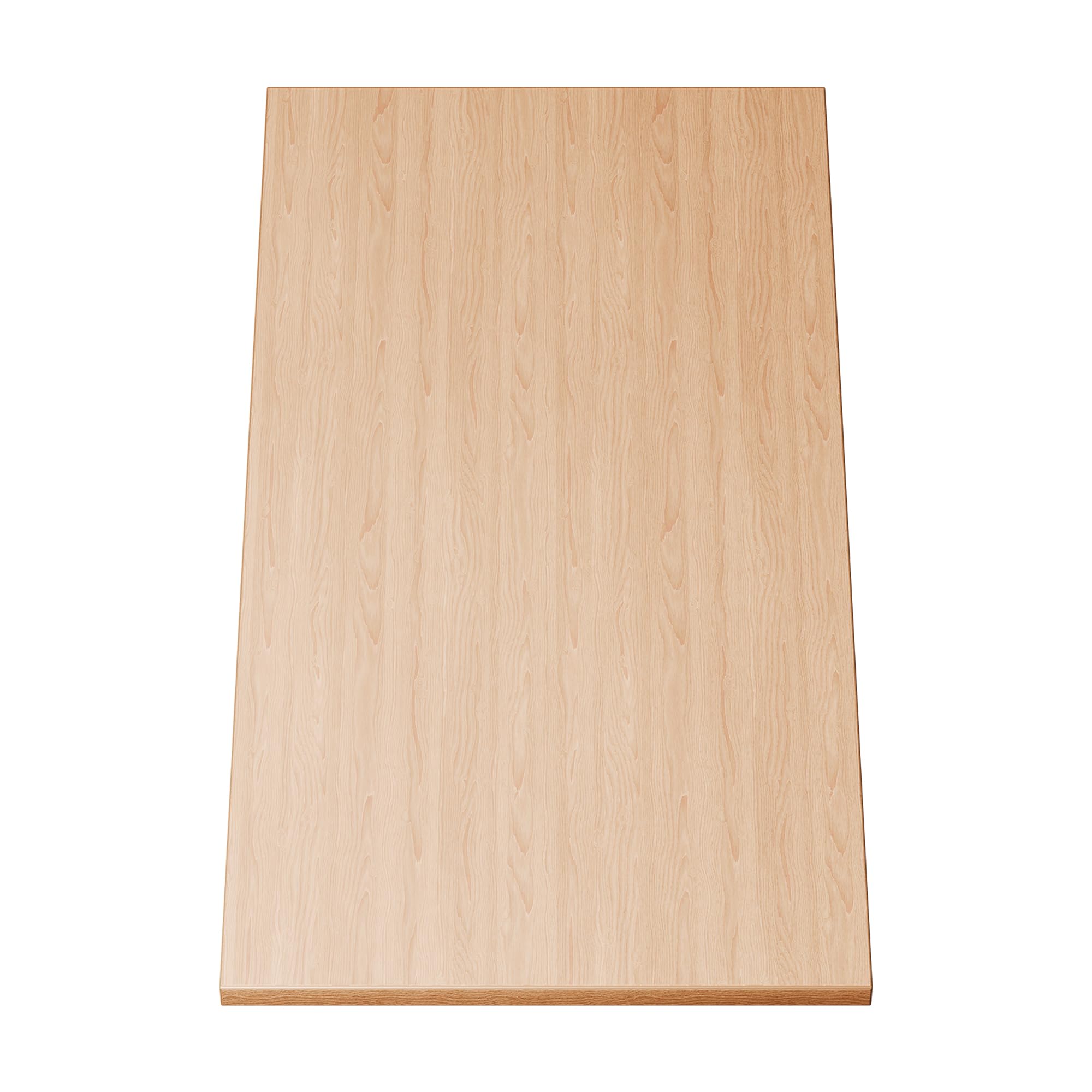 Pannello truciolato 28 mm, 120 x 60 cm, piano per mobili fai da te, per cucina, garage o officina con bordi in ABS rinforzati, rovere Hikora