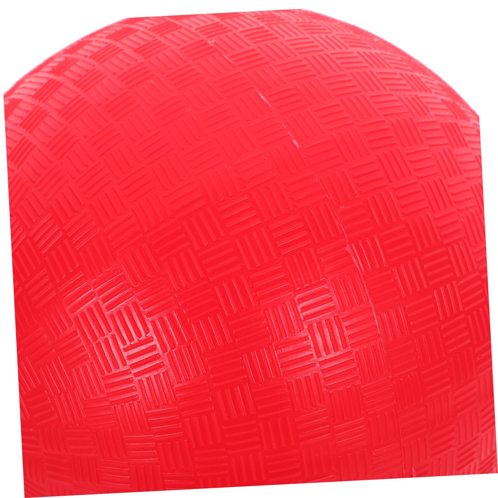 Garneck 8.5 Inches PVC Playground Ball for Boys and Girls Red Outdoor Sports Ball Ages 8-12 Physical Experiment Equipment