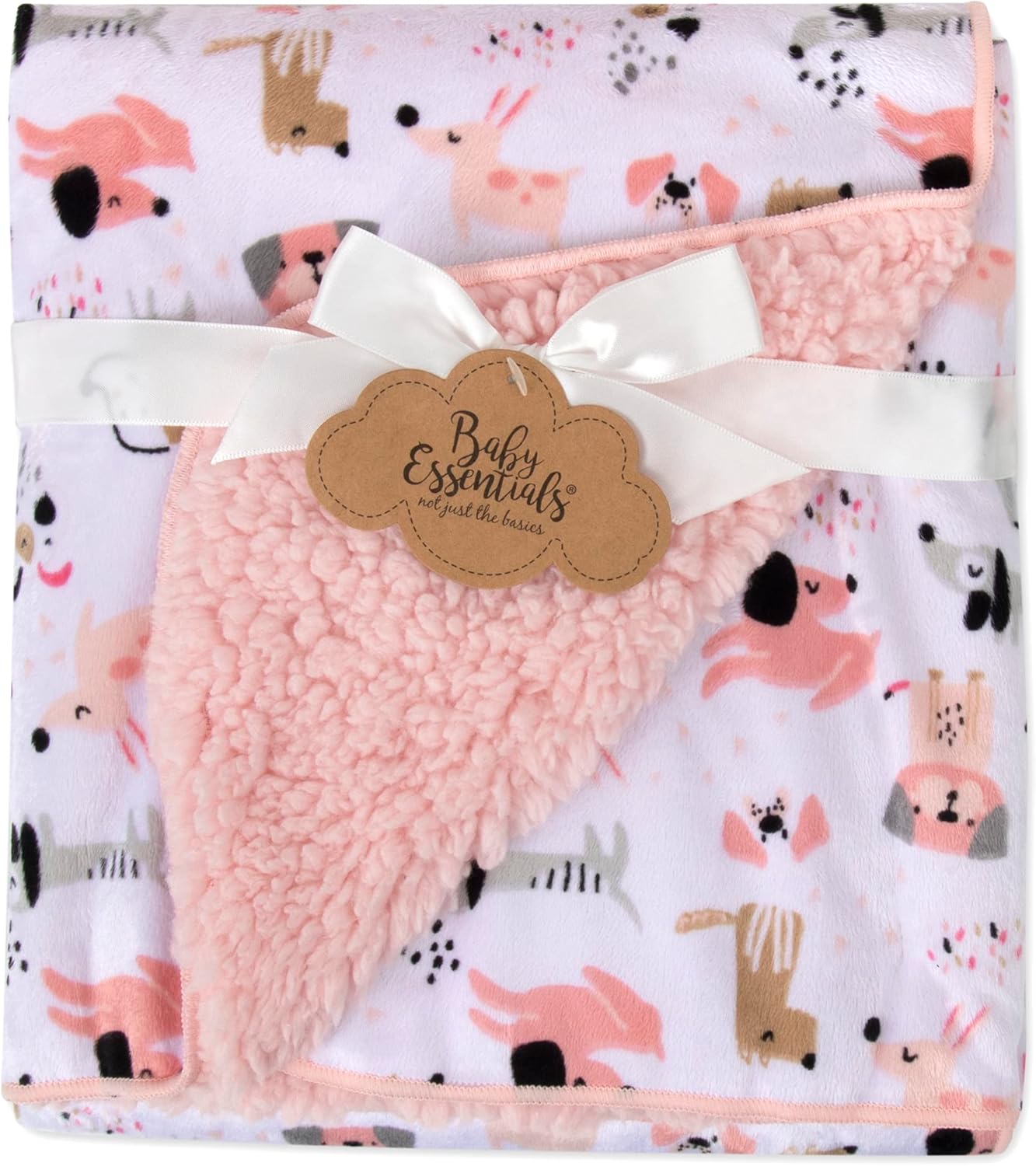 Sherpa Fleece Baby Blankets for Boys and Girls Colorful