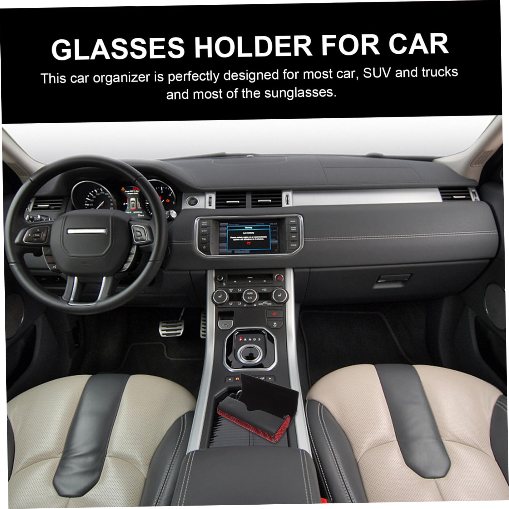 3piezas Soporte De Gafas Rhinestones para Automóvil Organizador De Accesorios De Coche Almacenamiento Elegante y Práctico para Tarjetas y Gafas