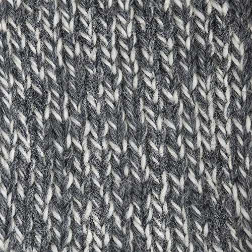Image of Patons Classic Wool Yarn, 3.5oz, Gauge 4 Medium, 100% Wool Dark Grey Marl - for Crochet, Knitting & Crafting (Pack of 2)