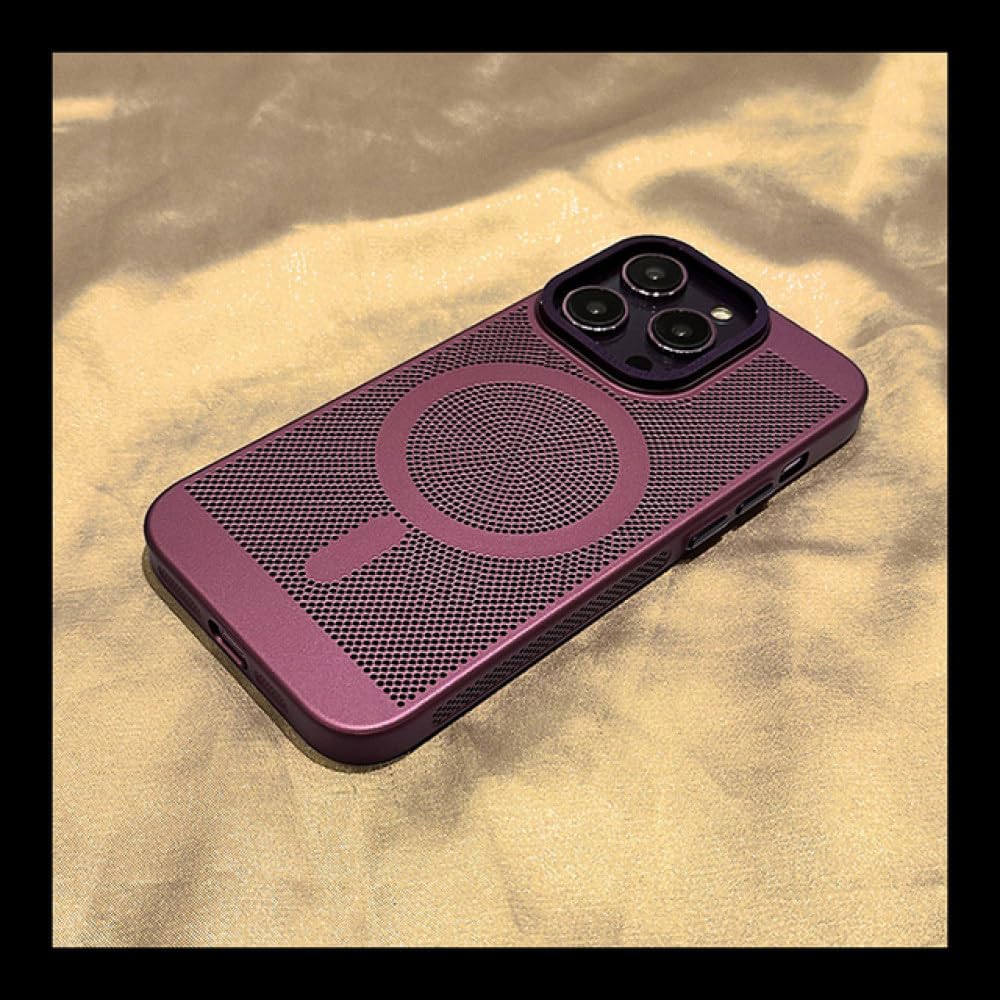 Coque de téléphone de refroidissement premium PC8001T11 magnétique iPhone 14
