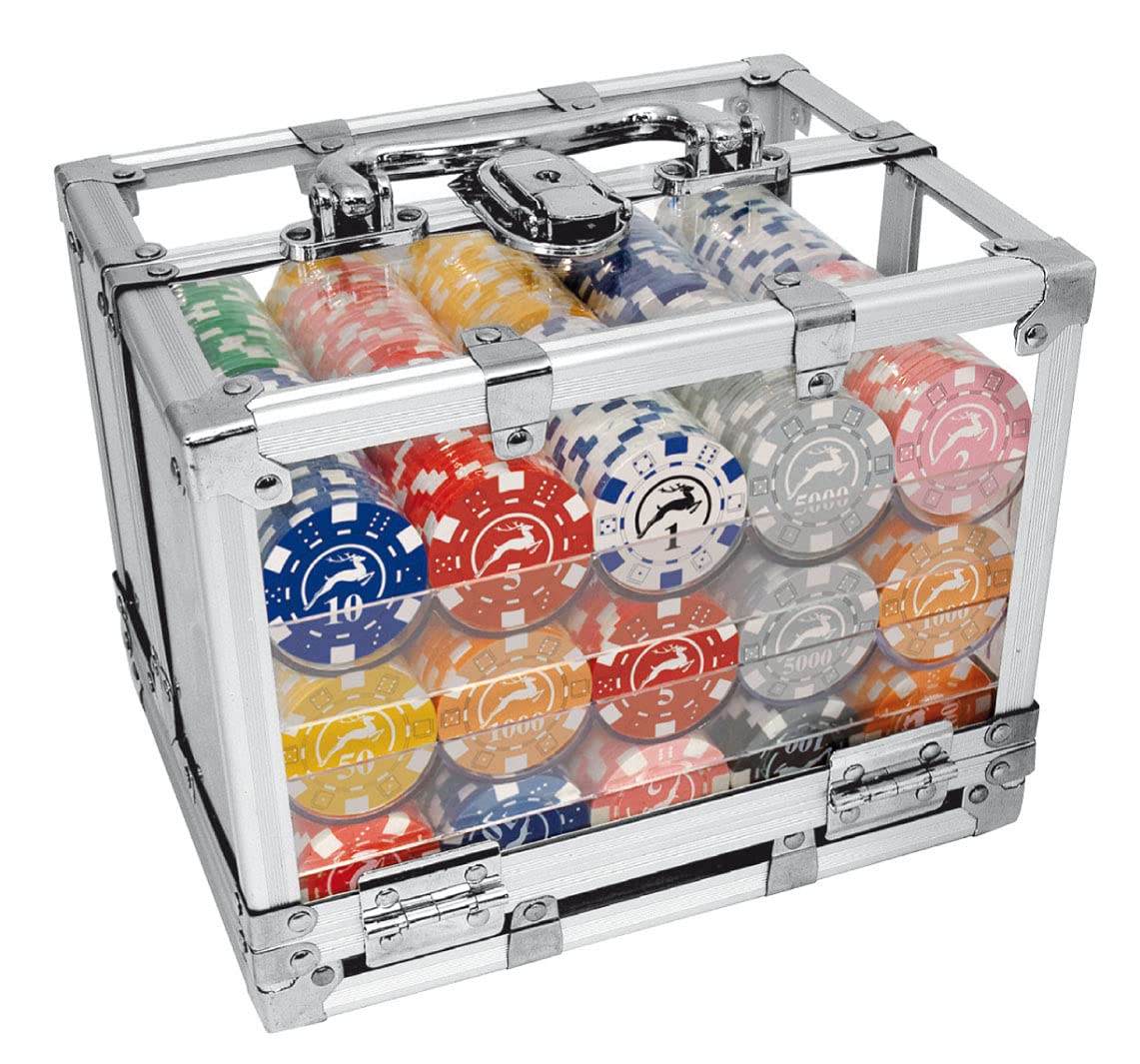Box 600 chips alluminio trasparente