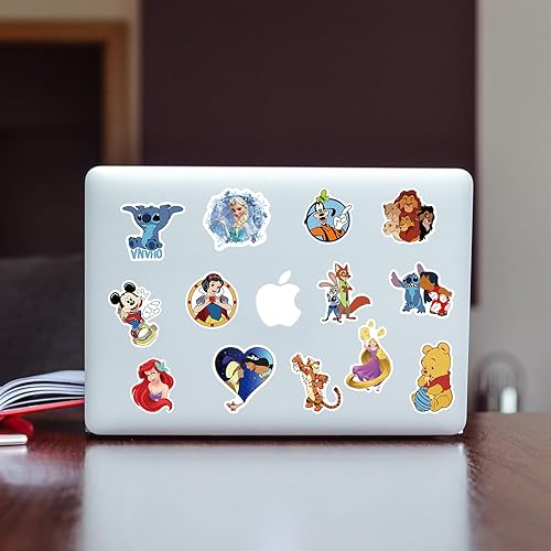 Miniatura 2 de 100 calcomanías de Super Mario, regalos de dibujos animados de Mario Bros para Kdis, calcomanías de vinilo impermeables para laptop de adolescentes,