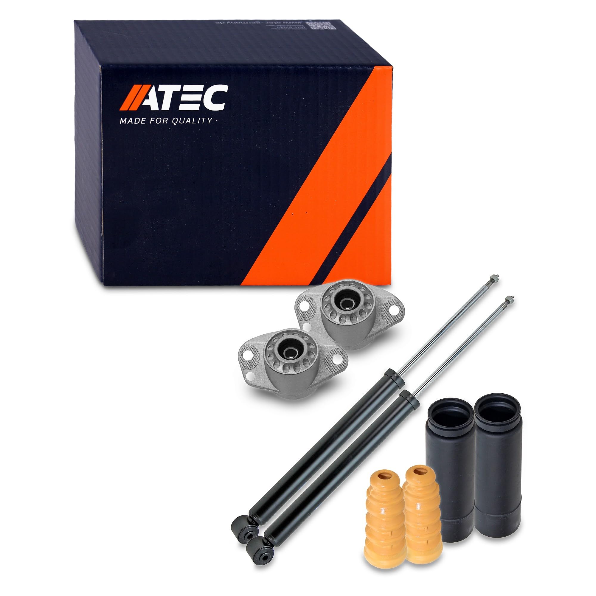 ATEC Germany 2x amortisseurs ˆ gaz arri re jambe de suspension bitube y | Compatible avec: SKODA OCTAVIA I Combi, VW BORA Variant, GOLF IV Variant