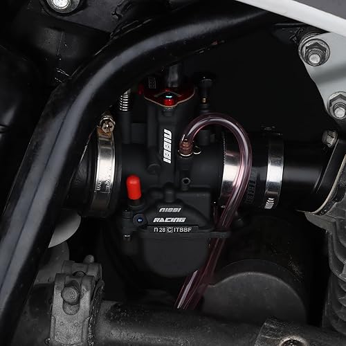 Vista 9 de NIBBI Carburetor PWK28mm,fit 200cc—250cc Motorcycle Engine with Carb Jets for DirtBike MiniBike Pit Bike GY6 ATV