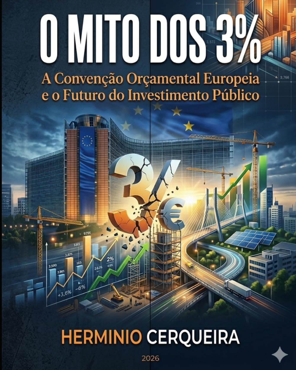 O MITO DOS 3% - A Convenção Orçamental Europeia e o Futuro do Investimento Público: Nasceu sobre o canto de uma mesa, sem qualquer reflexão teórica (HERMINIO CERQUEIRA - OS MEUS LIVROS & eBOOKS)