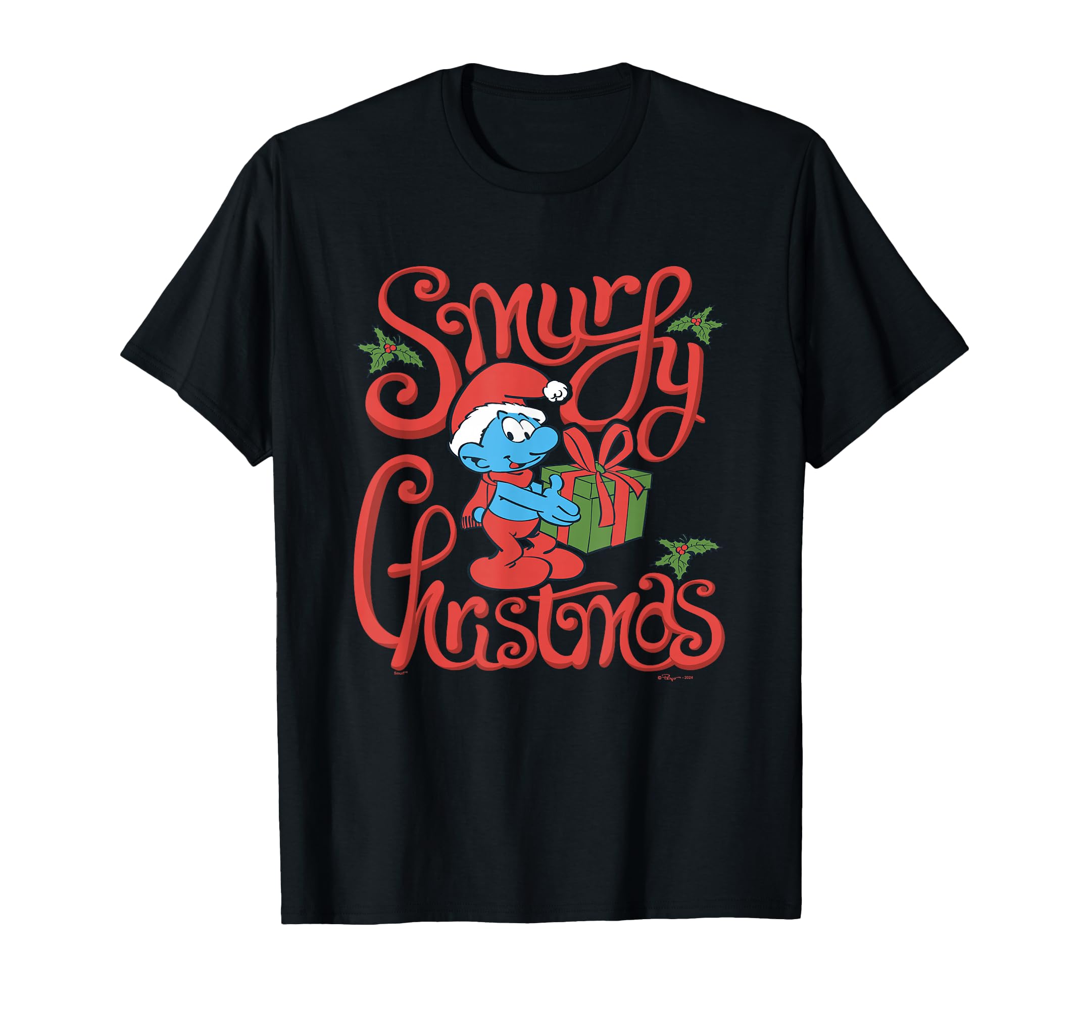 The Smurfs Christmas Have A Smurfy Christmas T-Shirt