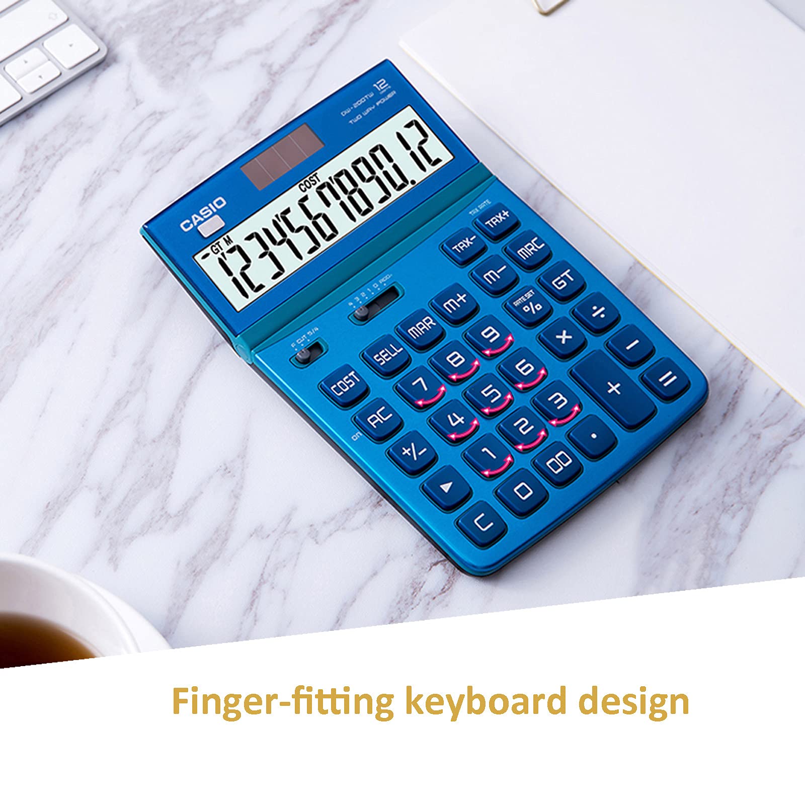 Amazon.co.jp: 電卓、金融電卓、太陽エネルギー電卓、12桁