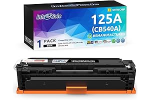 Remanufactured Black Toner for HP 125a CB540A Printers (Single Pack)