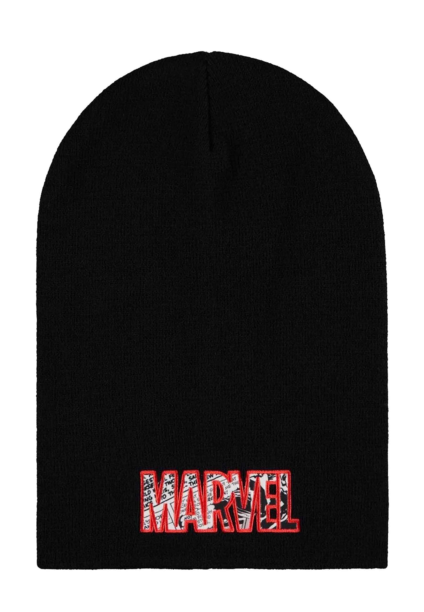 Difuzed Gadget - Marvel: Men's Core Logo Slouchy Beanie Black