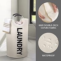 Vista 4 de ZERO JET LAG - Cesta de lavandería (tamaño XL, 7 colores) plegable de tela para colada