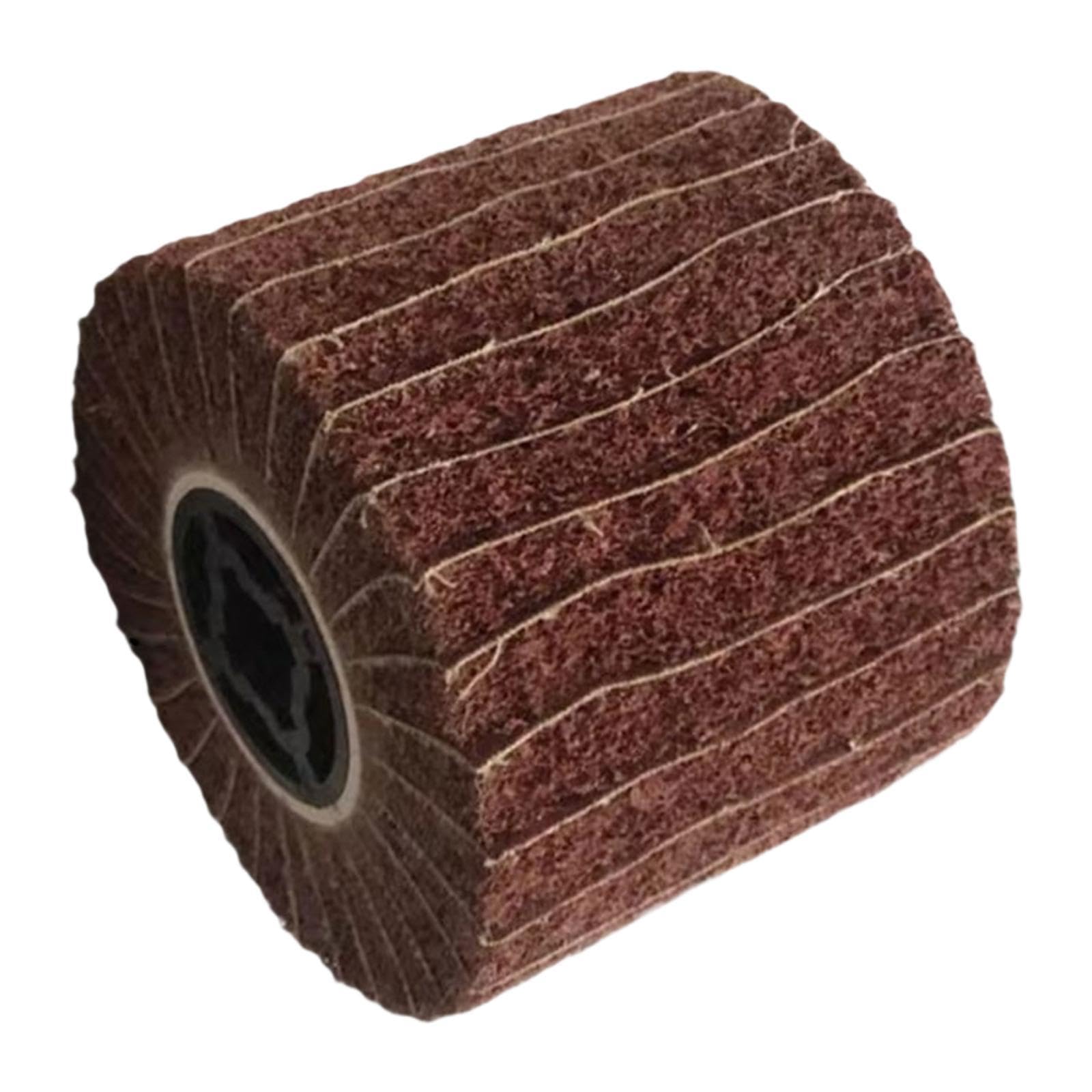 Brosse polisseuse kowaku avec tambour en papier abrasif anti-surchauffe pour meule de finition