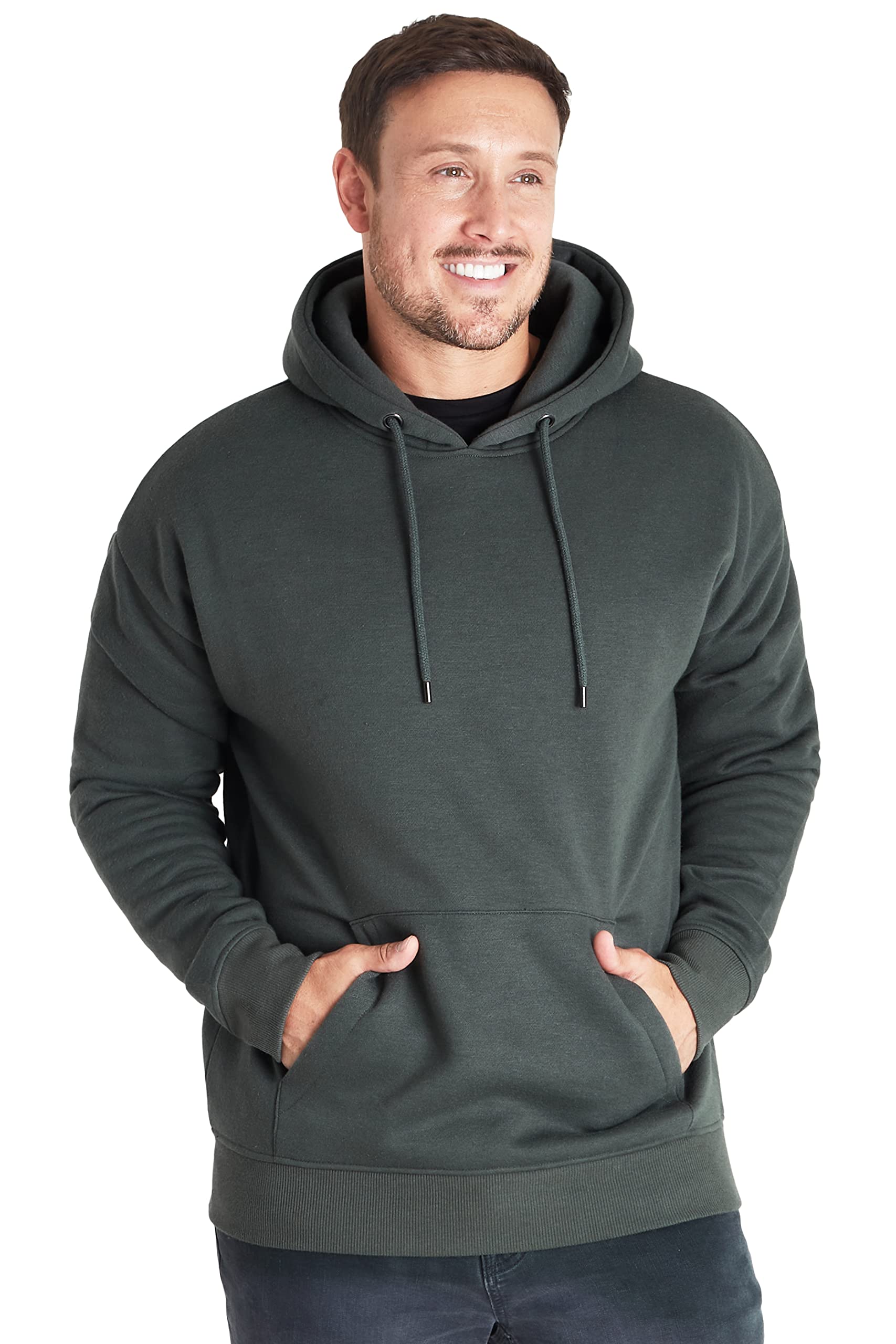 CityComfort Sudaderas Hombres con Capucha Básicas