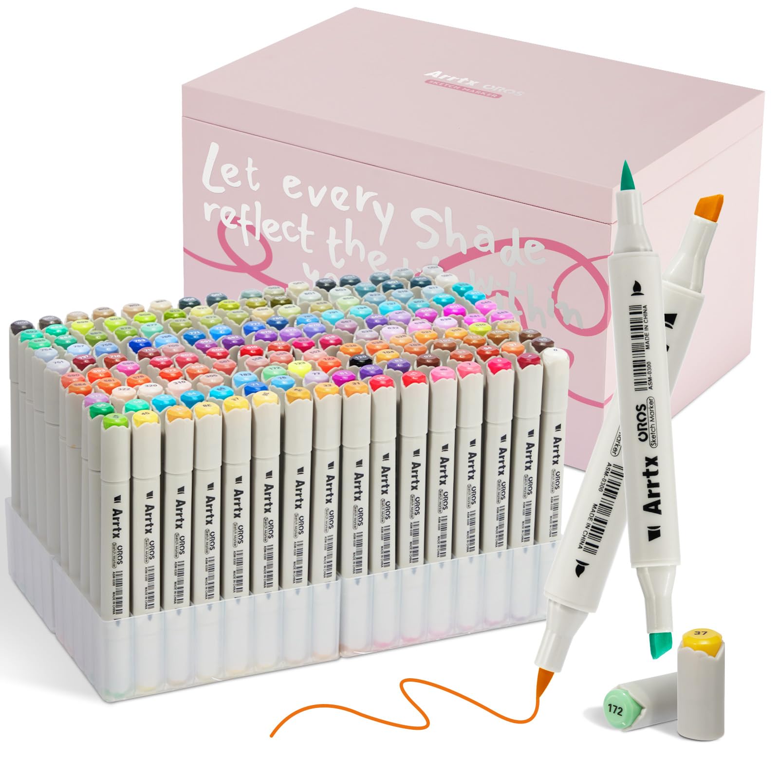 Arrtx Alcohol Markers 160 Color Set