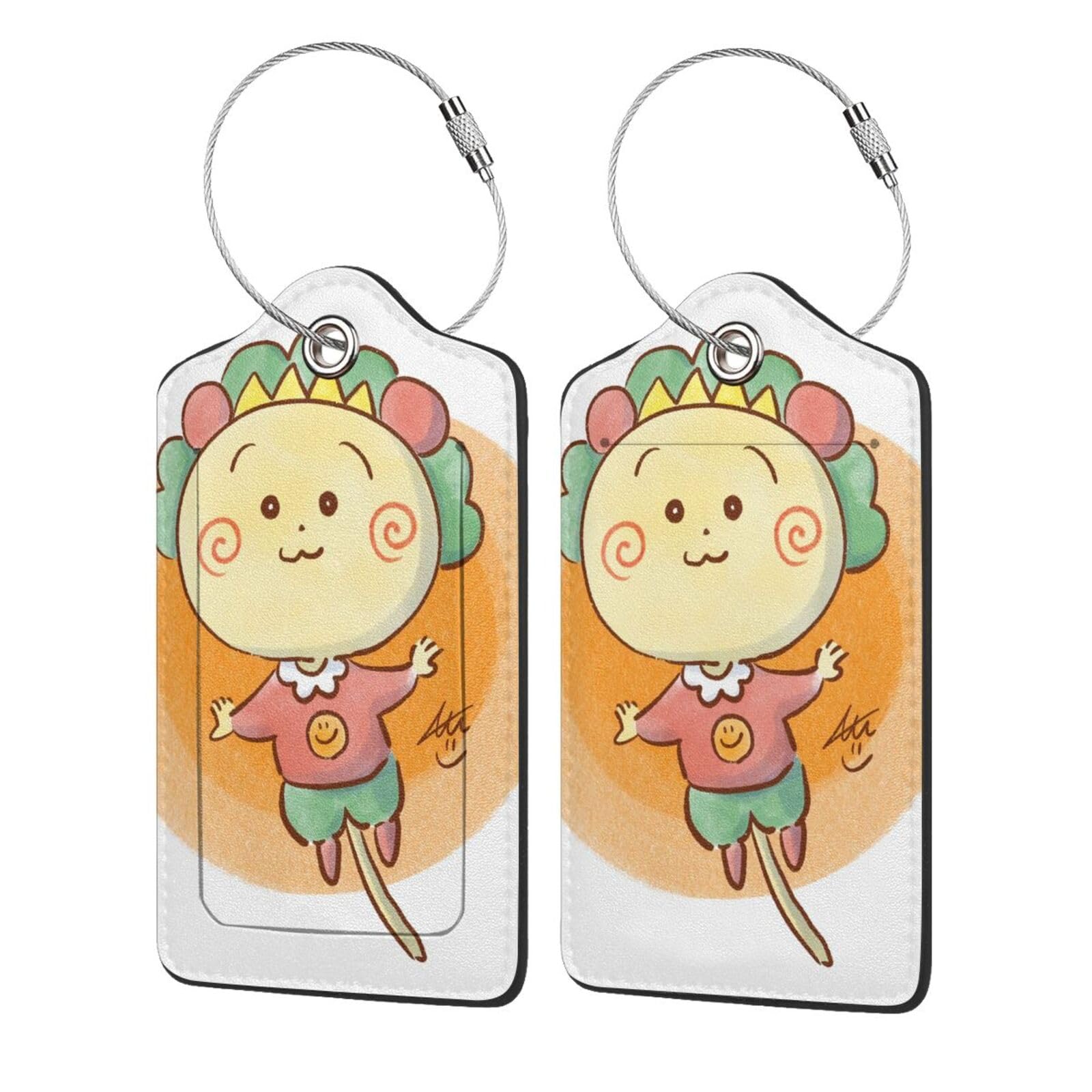 Amazon.co.jp: コジコジ ラゲッジタグ かわいい漫画 ネームプレート