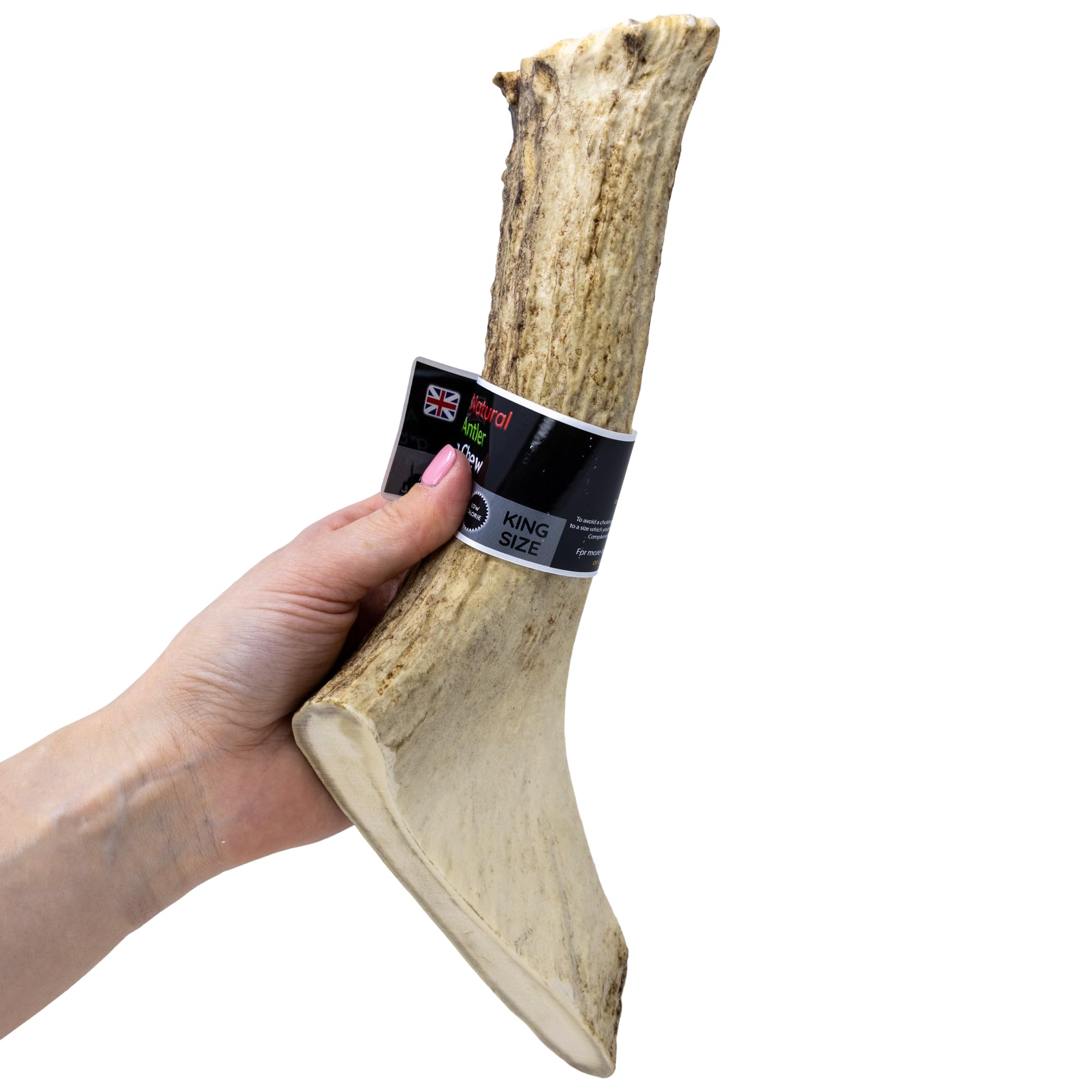 Elk Antler Dog Chews - Naturally Shed, Long Lasting, 100% Natural (King 350-420g)