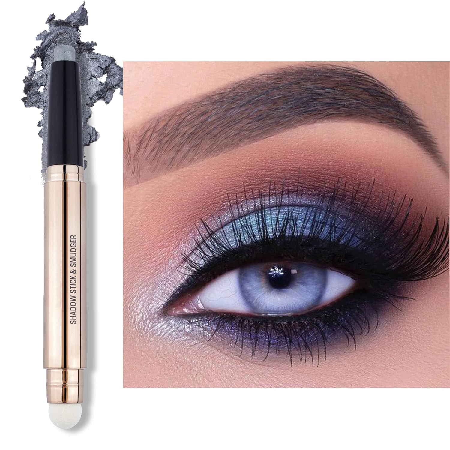 Erinde Cream Eyeshadow Stick, Shimmer Metallic Eye Shadow