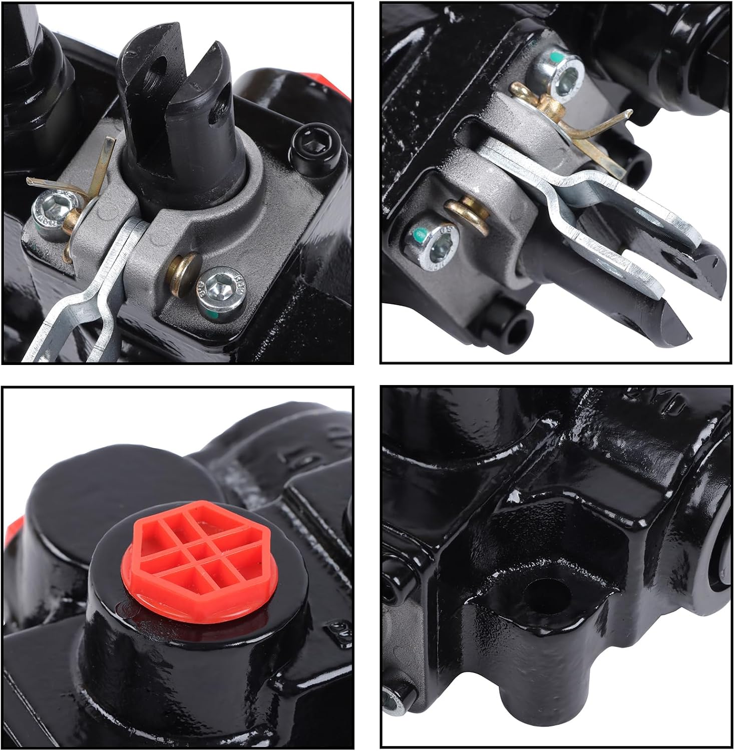 findmall 1 Spool 30 GPM Directional Control Valve 3000PSI In and Out Connections 3/4" NPTF, Work 1/2" NPTF Replacement for Prince Single Spool 5100 Series