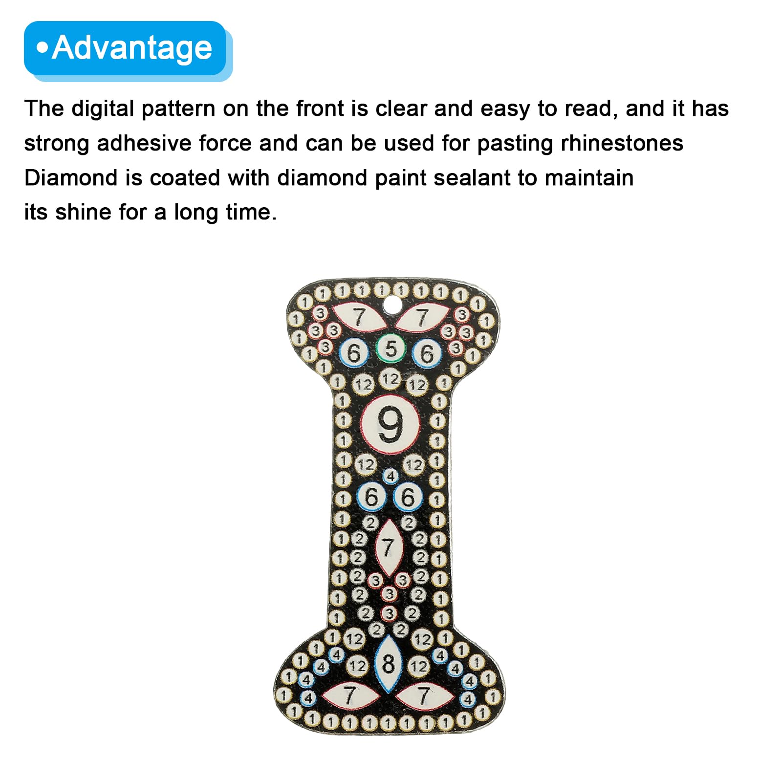 PATIKIL Diamond Art Keychains - Image 4