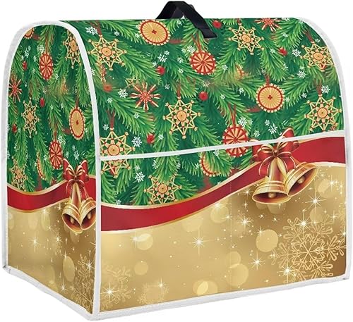 UNICEU Funda para batidora de pie de cocina compatible con batidora de pie de 6 a 8 cuartos de galón, decoración de Navidad, cascabel de cocina,